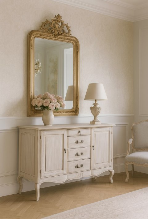 Venezia Bianco Komoda - Jasnobeżowy
