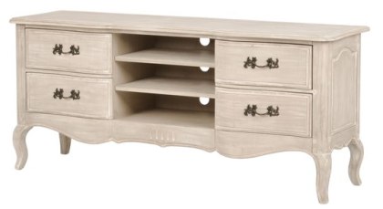 Venezia Bianco Komoda RTV - Jasnobeżowy