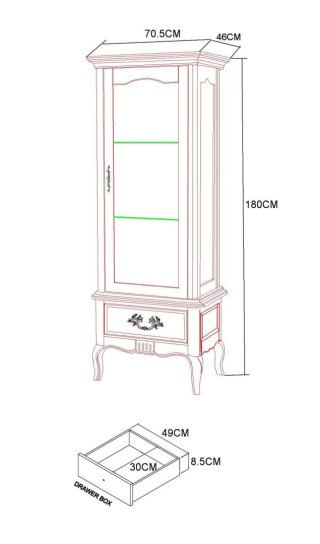 Venezia Bianco Witryna - Jasnobeżowy