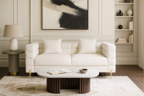 Nua Sofa - Biały ecru