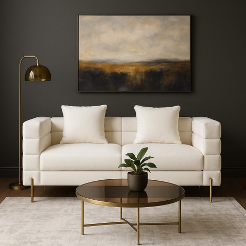 Nua Sofa - Biały ecru