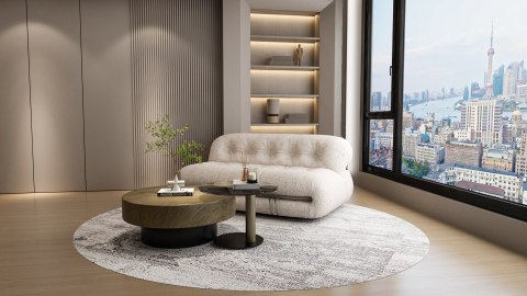 Nua Sofa - Biały ecru