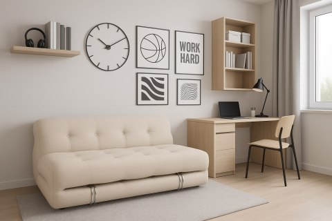 Nua Sofa - Biały ecru