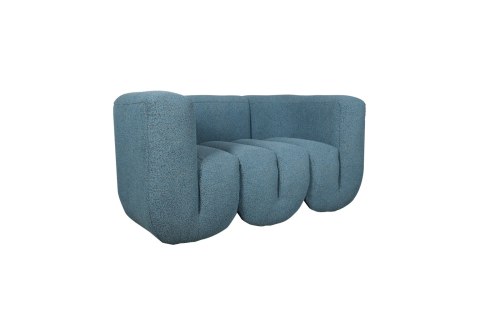 Nua Sofa - Niebiesko-szaro-czarny