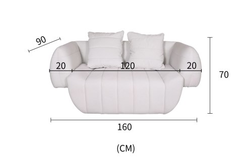 Nua Sofa - Złamana biel