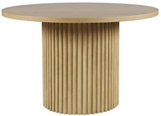 Avola Stół 122cm - Naturalne jasne drewno