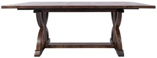 Avola Stół rozkładany 152,5-198cm - Ciemnobrązowy