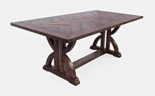 Avola Stół rozkładany 152,5-198cm - Ciemnobrązowy
