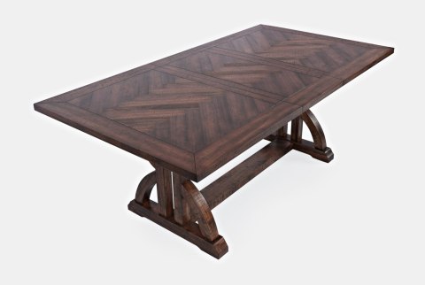 Avola Stół rozkładany 152,5-198cm - Ciemnobrązowy