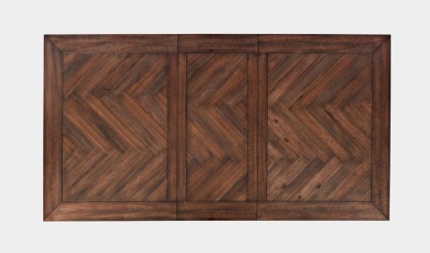 Avola Stół rozkładany 152,5-198cm - Ciemnobrązowy