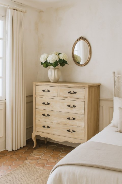 Venezia Oak Komoda - Naturalne jasne drewno
