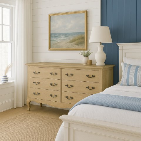 Venezia Oak Komoda - Naturalne jasne drewno