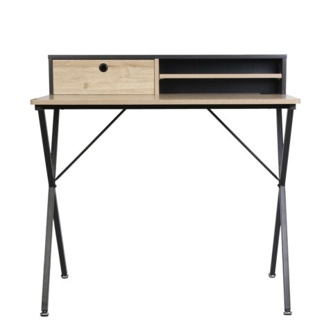 Biurko Cambridge naturalne/ czarne Biurko Cambridge naturalne/ czarne