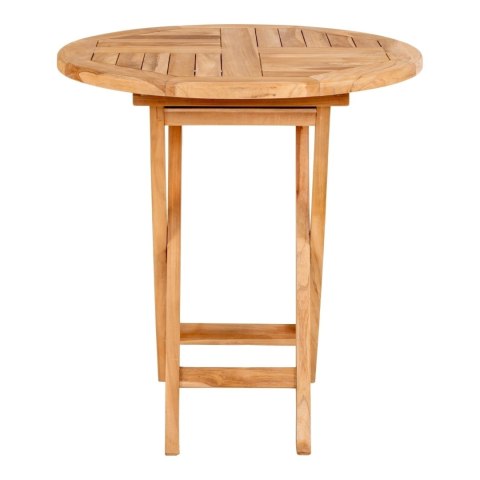 Stół składany Toledo 70 cm drewno tekowe Stół składany Toledo 70 cm drewno tekowe