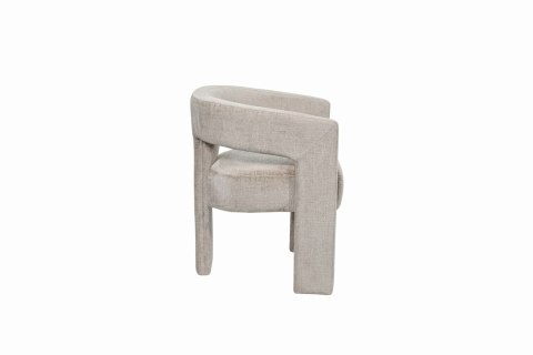 Leith Krzesło tapicerowane - Taupe
