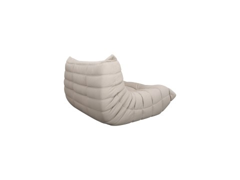 Zestaw Nua Sofa + Podnóżek Nua - Jasnobeżowy