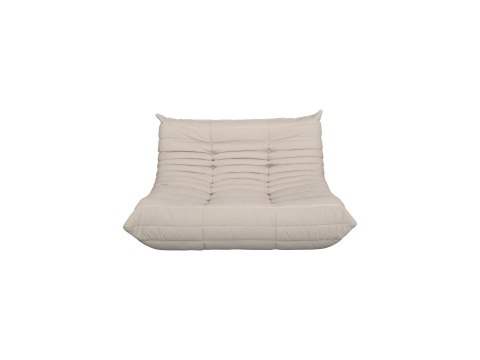 Zestaw Nua Sofa + Podnóżek Nua - Jasnobeżowy
