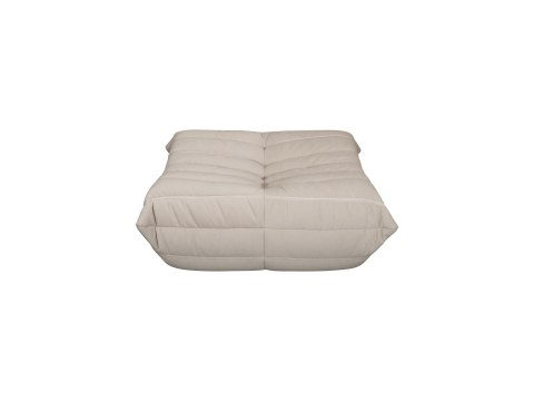 Zestaw Nua Sofa + Podnóżek Nua - Jasnobeżowy