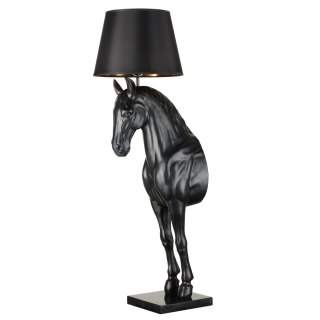 Lampa podłogowa KOŃ /HORSE S czarna