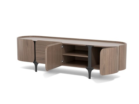 Sileno Komoda RTV - Orzech włoski