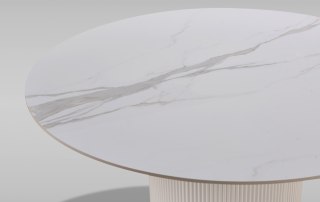 Stilig Stół 120 cm - Złamana biel