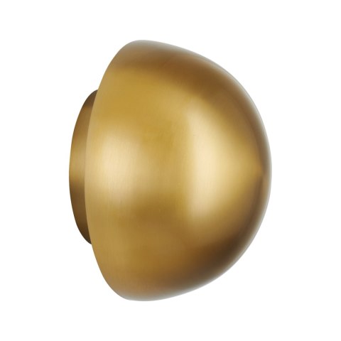 Kinkiet ścienny Button, 16 cm - LED, złoty, półkulisty