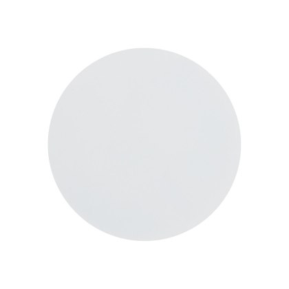 Lampa ścienna NYX 15 - LED okrągła, metalowa, biała