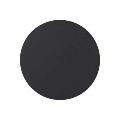 Lampa ścienna NYX 15 cm - LED okrągła, metalowa, czarna