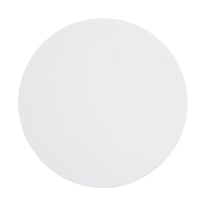 Lampa ścienna NYX 25 cm - LED okrągła, metalowa, biała