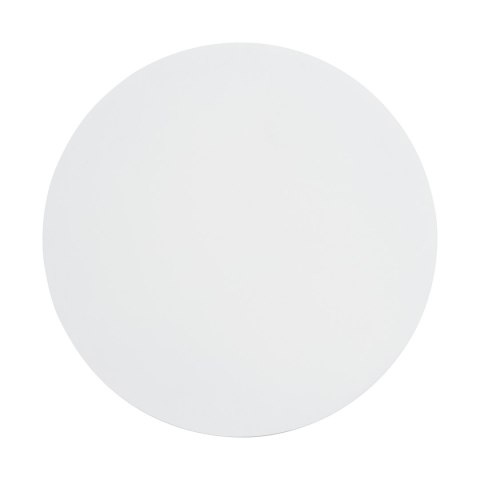Lampa ścienna NYX 25 cm - LED okrągła, metalowa, biała