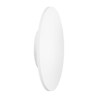 Lampa ścienna NYX 25 cm - LED okrągła, metalowa, biała