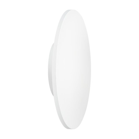 Lampa ścienna NYX 25 cm - LED okrągła, metalowa, biała