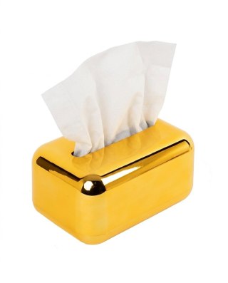Pojemnik dekoracyjny SHP GOLDEN złoty