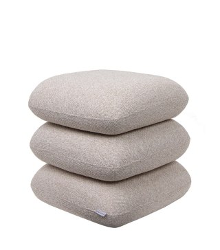 Pufa STONES beżowa