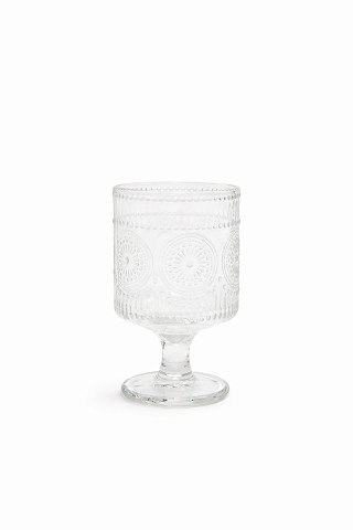Zestaw 4 szklanek SHP FLORES transparentny