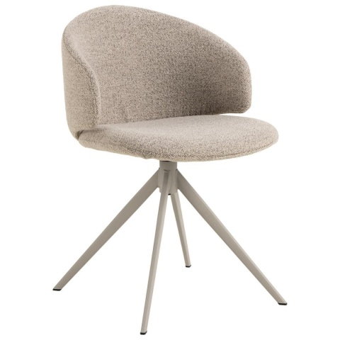 Zestaw jadalniany NORDIC OAK – stół ceramiczny 200 cm + 6 krzeseł obrotowych