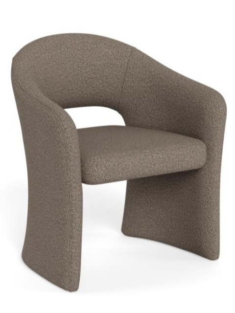Zestaw jadalniany MUNDI ROUND – stół okrągły ceramiczny i 4 krzesła
