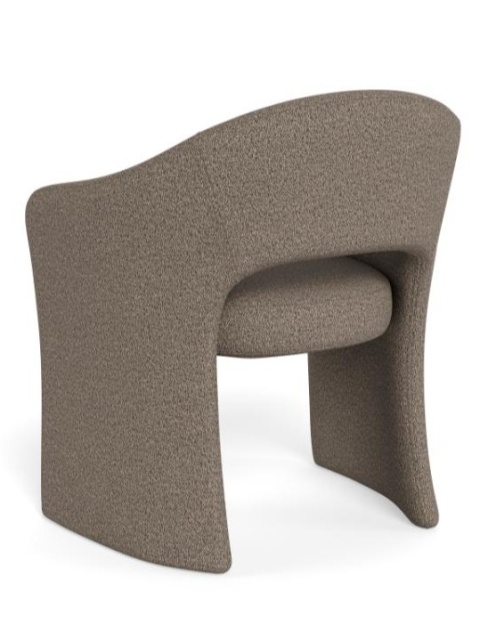 Zestaw jadalniany MUNDI ROUND – stół okrągły ceramiczny i 4 krzesła