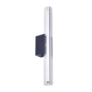 Lampa ścienna VERTI 40 cm -LED, transparentna tuba