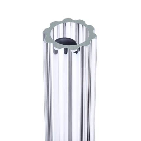 Lampa ścienna VERTI 40 cm -LED, transparentna tuba