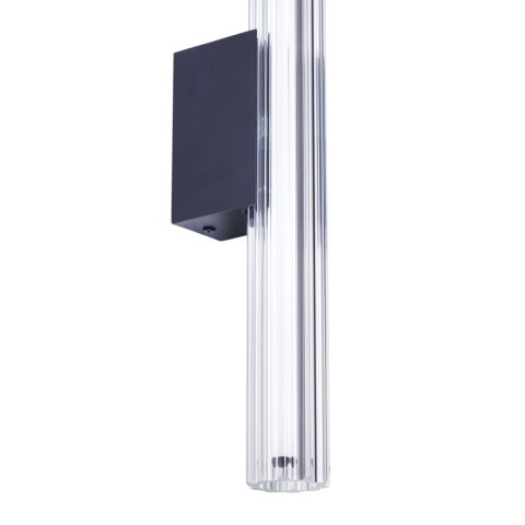 Lampa ścienna VERTI 40 cm -LED, transparentna tuba