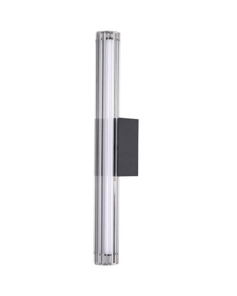 Lampa ścienna VERTI 50 cm - LED, kinkiet liniowy, transparentny