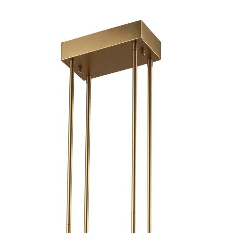 Lampa wisząca ARCHITETTO 130 cm - LED, złota dekoracyjna listwa