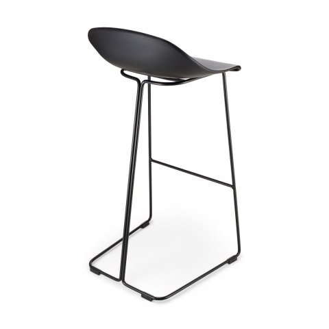 Hoker CARO BAR designerski czarny 75 cm