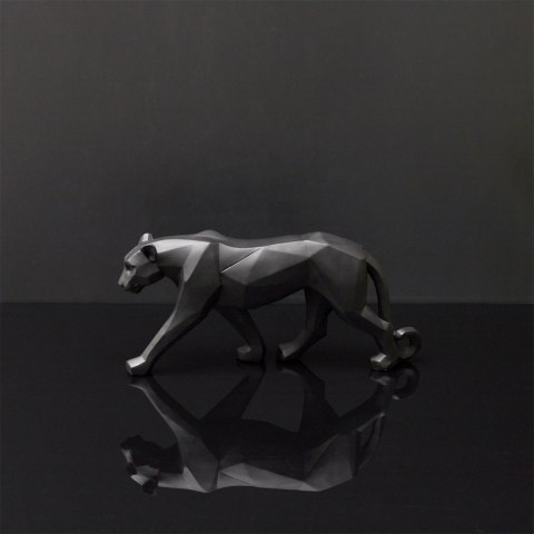 Figurka Pantera Origami czarna 40cm Figurka Pantera Origami czarna 40cm