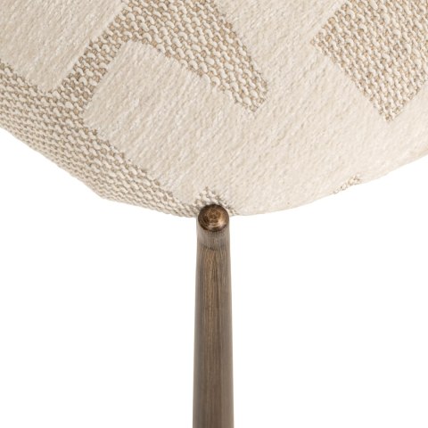 RICHMOND krzesło do jadalni LANA - beige graffic (zestaw 2 szt.)