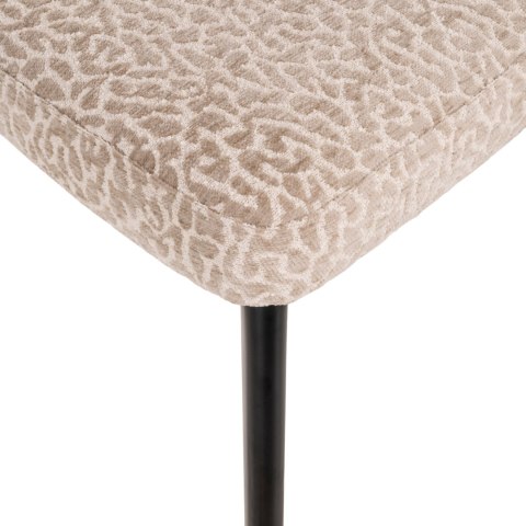 RICHMOND krzesło do jadalni ZENO - beige leopard