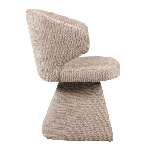 RICHMOND krzesło do jadalni ZENITH - mocca boldweave