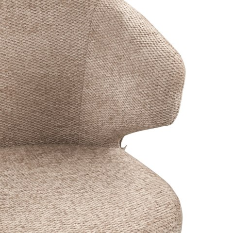 RICHMOND krzesło do jadalni ZENITH - mocca boldweave