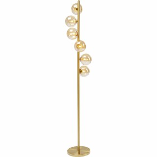 KARE lampa podłogowa SCALA BALLS 160 mosiądz